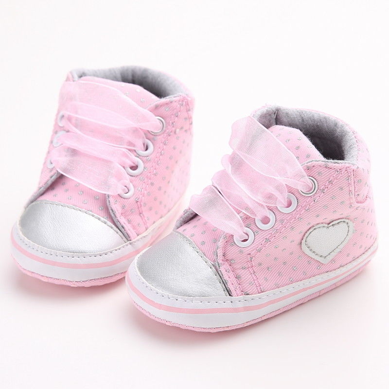 Baby Shoes cute Kids Baby Girls Soft Sole Anti-slip Shoes Infant Toddler Cotton  Crib Shoes - ebowsos