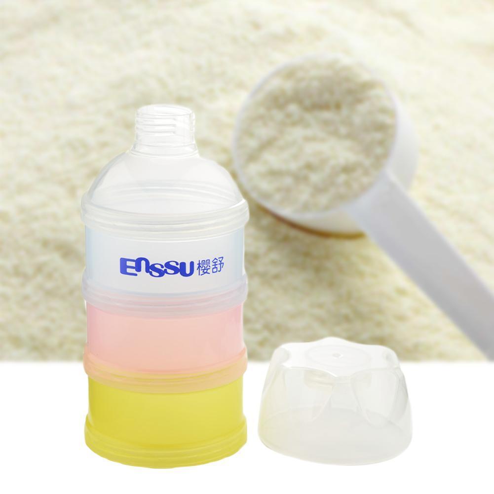 Baby Three Layers Large Capacity Portable Milk Powder Box-ebowsos