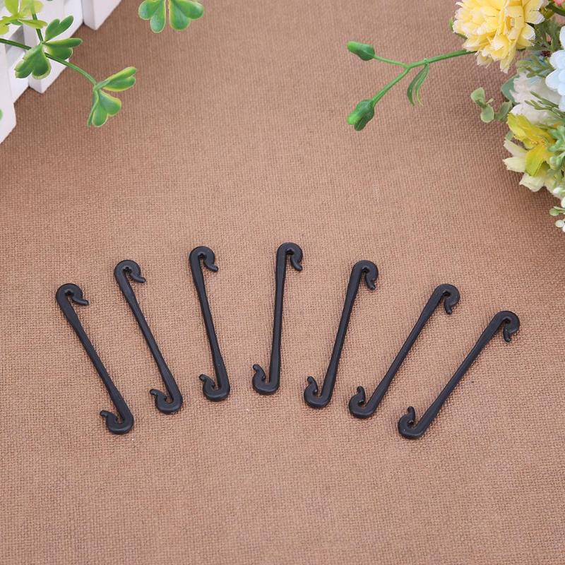 Bayonet firmly not easy to fall Excellent toughness 50pcs Grape Support Vine Clips Garden Plants Vegetables Fixed Buckle Hook - ebowsos