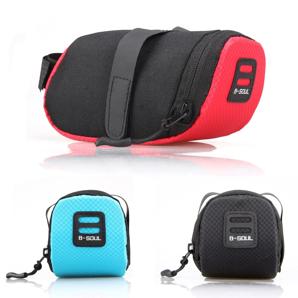 Bicycle Bike Waterproof Storage Saddle Bag Seat Cycling Tail Rear Pouch-ebowsos