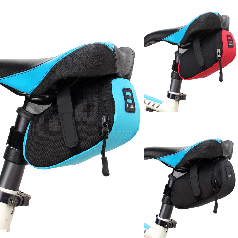 Bicycle Bike Waterproof Storage Saddle Bag Seat Cycling Tail Rear Pouch-ebowsos