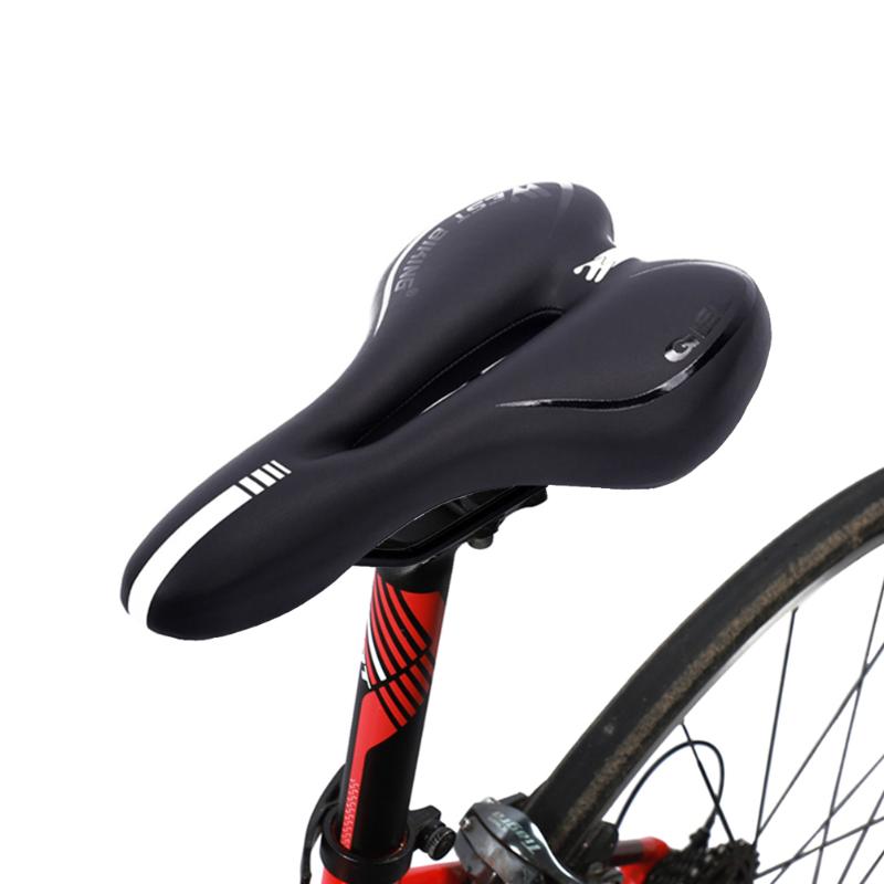 Bicycle Cushion Hollow Durable Breathable Shock Absorption MTB Road Bike Seat Saddle Cycling Equipment Accessories-ebowsos