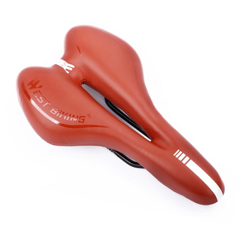 Bicycle Cushion Hollow Durable Breathable Shock Absorption MTB Road Bike Seat Saddle Cycling Equipment Accessories-ebowsos