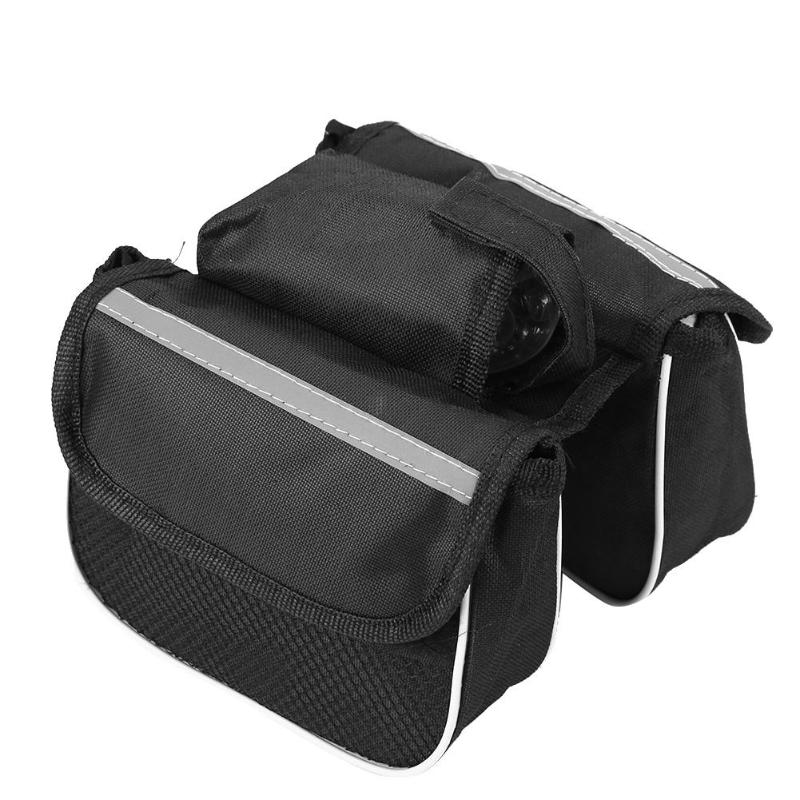 Bicycle Frame Bag Pouch Cycling Front Head Top Tube Bike Travel Bag Case-ebowsos