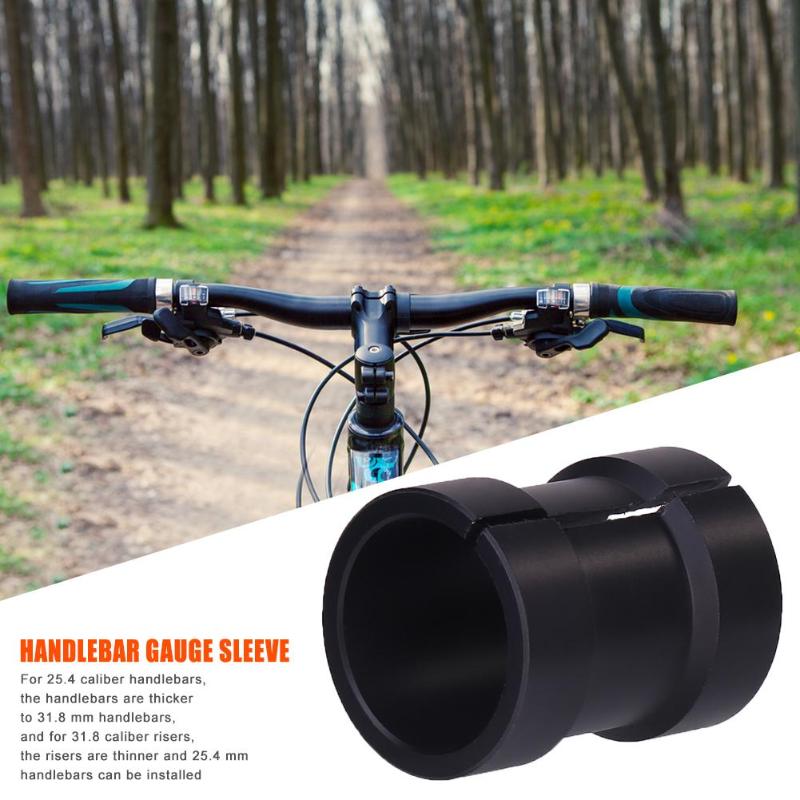 Bicycle Handlebar Diameter Adapter 25.4 to 31.8mm Installation Aperture Adjust MTB Road Bike Accessories-ebowsos