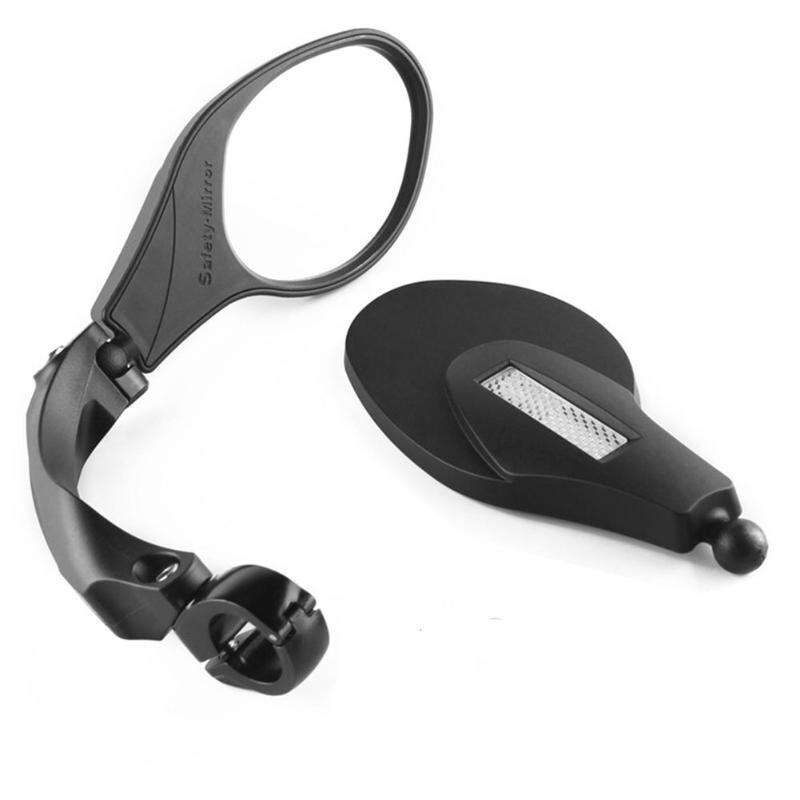 Bicycle Mirror MTB Road Bike Rear View Mirror Cycling Handlebar Back Eye Blind Spot Mirror Flexible for 22mm Handle Bar-ebowsos