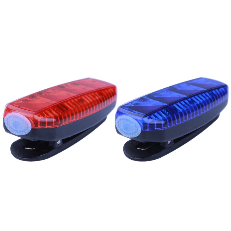 Bicycle Rear Light LED USB Rechargable Running Lamp Waterproof Cycling Bag Jogging Safety Warning Lights Bicycle Accessories-ebowsos