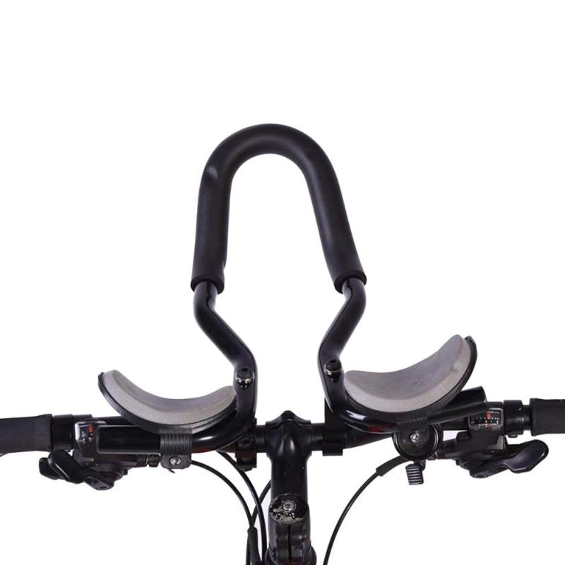 Bicycle Relaxation Handlebar Bike Arm Rest Handlebar MTB Road Mountain Cycling Handle Bars For 22.2-25.4mm straight handle-ebowsos