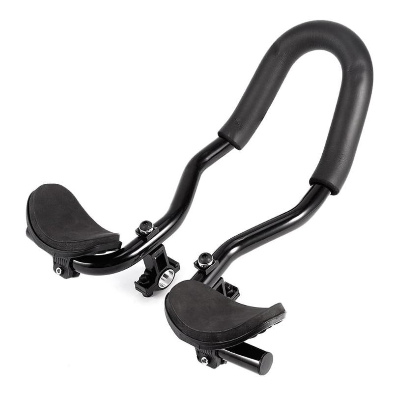 Bicycle Relaxation Handlebar Bike Arm Rest Handlebar MTB Road Mountain Cycling Handle Bars For 22.2-25.4mm straight handle-ebowsos