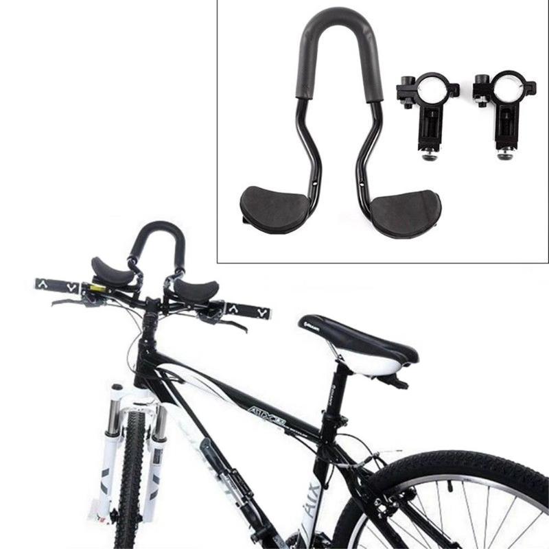 Bicycle Relaxation Handlebar Bike Arm Rest Handlebar MTB Road Mountain Cycling Handle Bars For 22.2-25.4mm straight handle-ebowsos