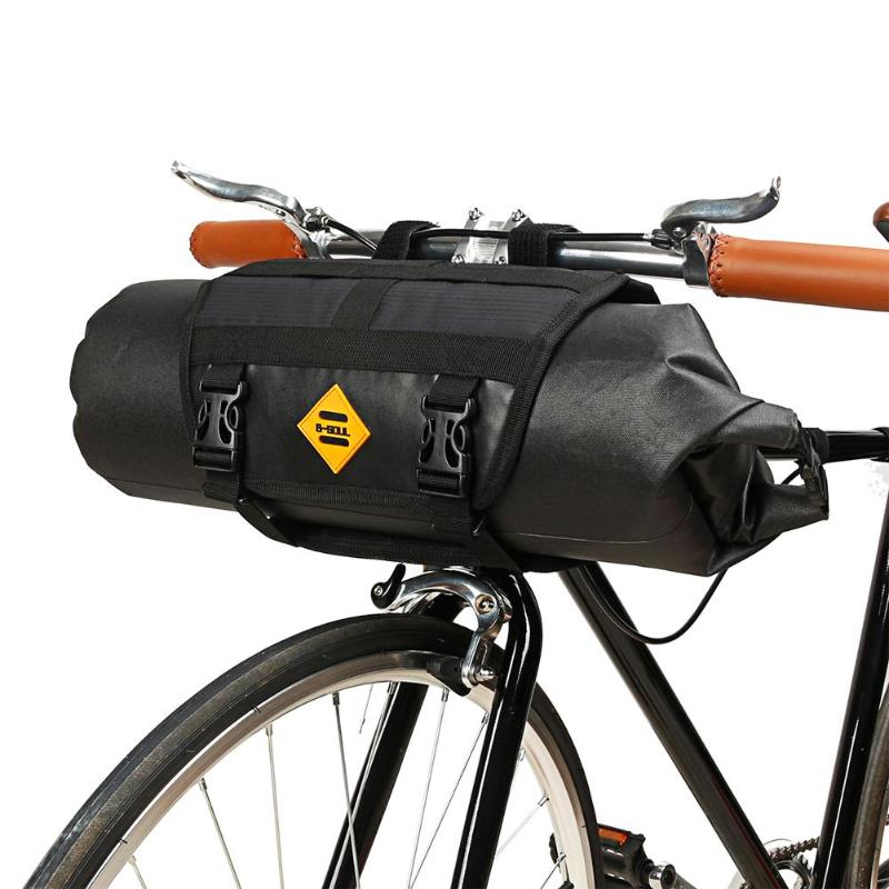 Bike Front Tube Bag Waterproof Bicycle Handlebar Basket Pack Cycling Front Frame Pannier Bicycle Accessories-ebowsos