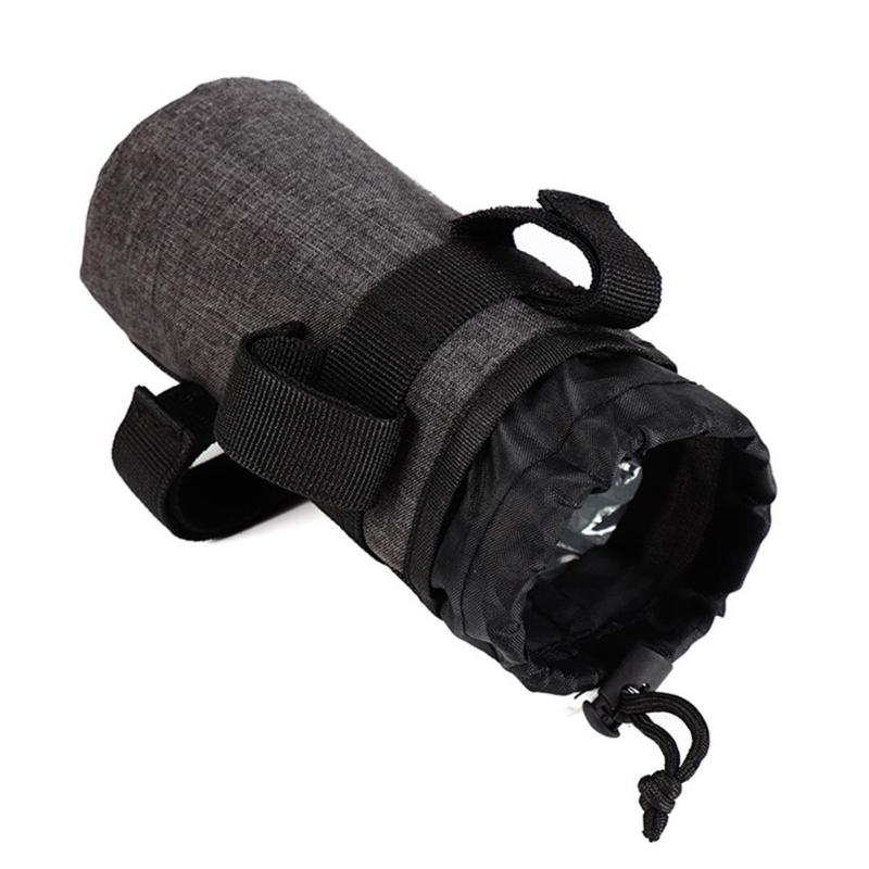 Bike Handlebar Stem 750ml Kettle Bag Cycling Insulated Water Bottle Holder Carrier Pouch Portable Bicycle Accessories-ebowsos