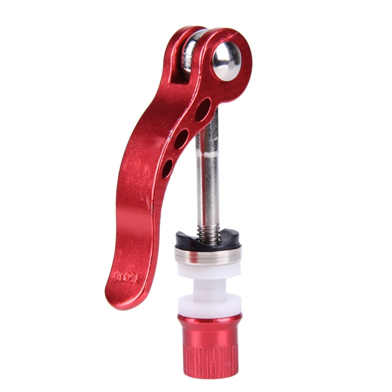 Bike Seat Clamp Aluminium Alloy Bicycle Quick Release Seat Post Clamp Seatpost Skewer Bolt Mountain Bike Accessories-ebowsos