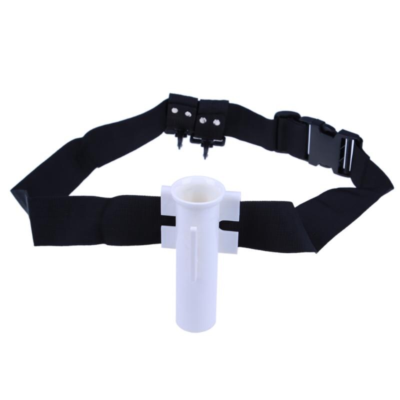 Black Adjustable Belt Waist Fishing Rod Holder Professional Waist Gimba Fighting Belt Fishing Rod Holders Fishing Tools-ebowsos