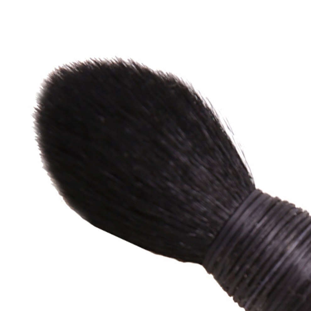 Black Handmade Rattan Wool Blush Brush Cheek Brush Cosmetic Fundation Make upTool  Drop Shipping - ebowsos