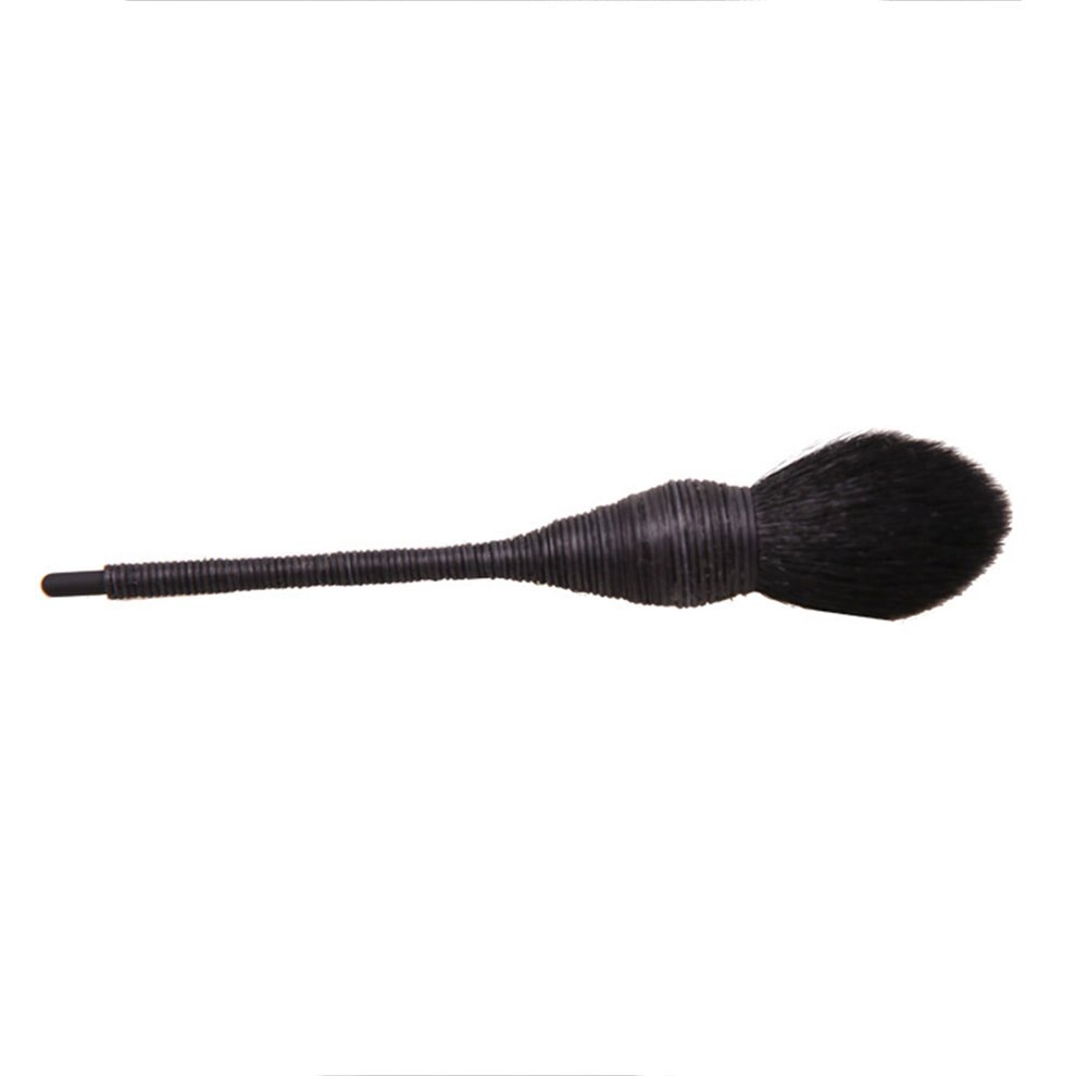 Black Handmade Rattan Wool Blush Brush Cheek Brush Cosmetic Fundation Make upTool  Drop Shipping - ebowsos