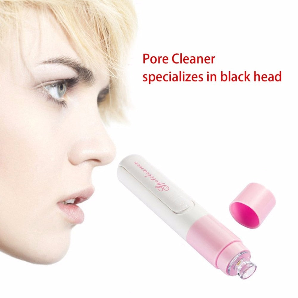 Blackhead Vacuum Suction Facial Pore Spot Cleaner Face Dirt Suck Up face Acne Pimple Remover Beauty Skin Care Electric Tool - ebowsos