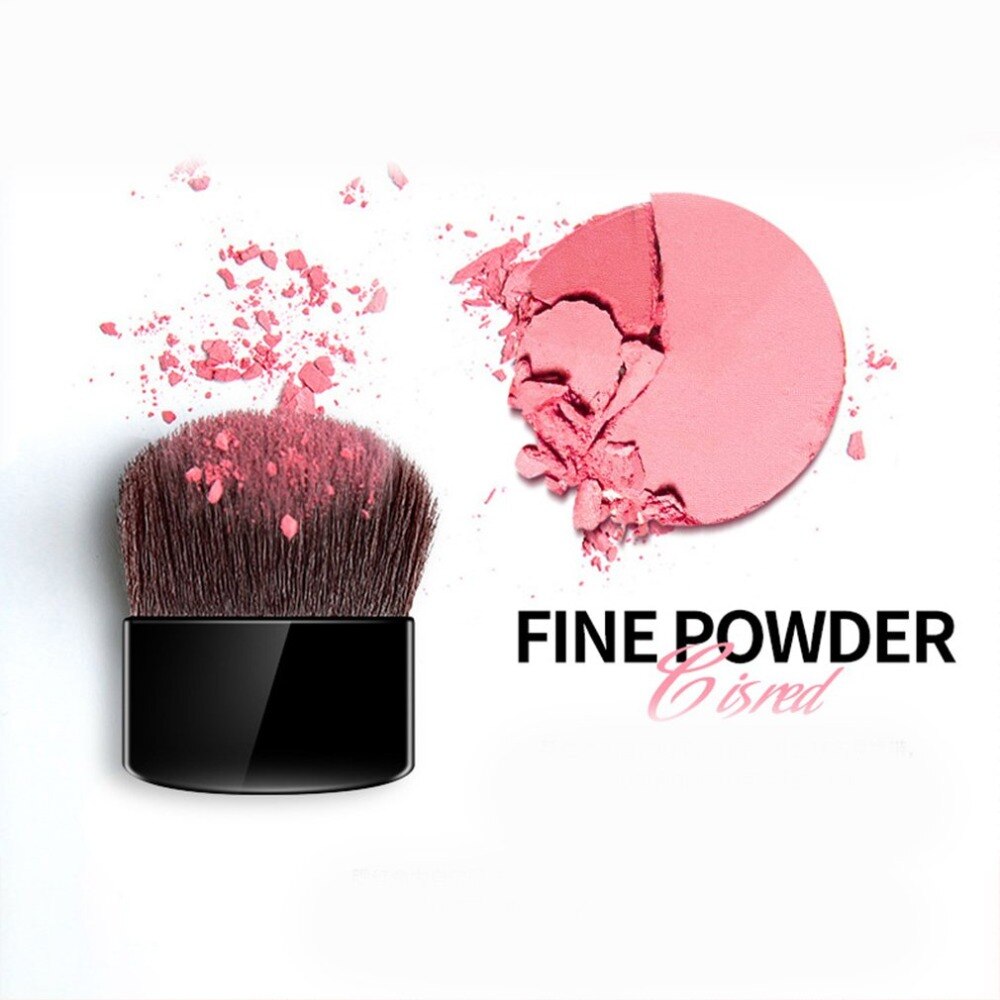 Blush Baked Cheek Face Blusher Texture Baked Blush Face Base Mineral Blusher - ebowsos