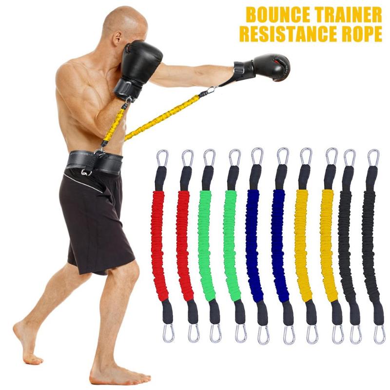 Bouncing Strength Trainer Strap Resistance Bands Leg Arm Durable Wide Scope of Application for Outdoor Gym Home 285x90x45mm-ebowsos