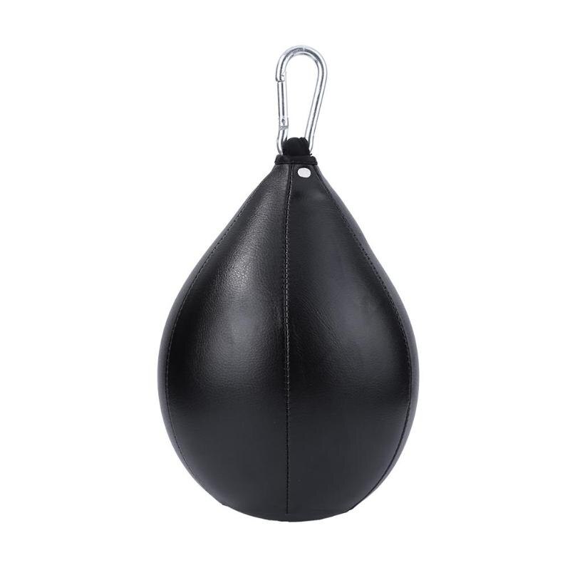 Boxing Punch Bag Pear Shape PU Leather Speed Ball Swivel Boxing Punch Bag Punching Training Speedball Training Ball Speed bag-ebowsos