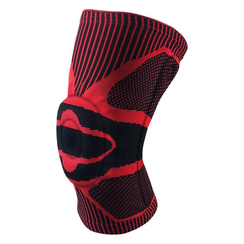 Breathable Nylon Knee Brace Sleeve Compression Support Sports Leg Protector-ebowsos