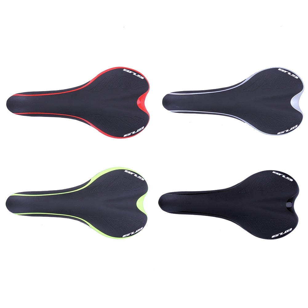 Breatheable Saddle High Elastic Soft Bike Skidproof Saddle Seat MTB Seat Part Cushion Pad Mountain Road Bicycle Accessories-ebowsos