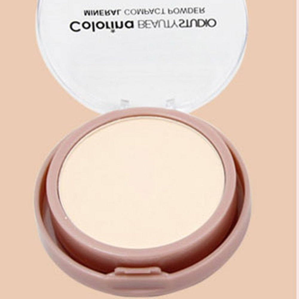 COLORINA Monochrome High-gloss Concealer Powder Control Oil Set Makeup Powder - ebowsos