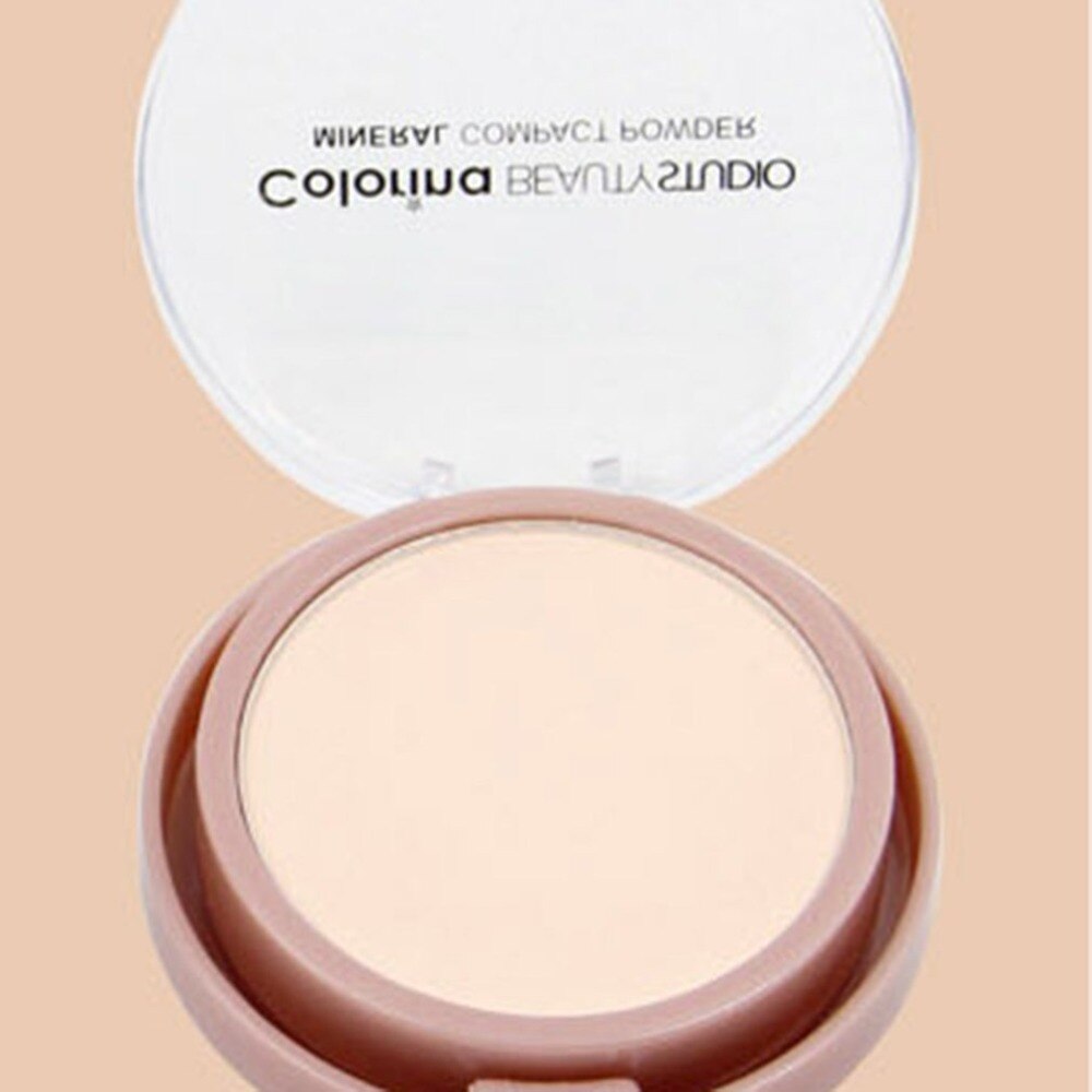 COLORINA Monochrome High-gloss Concealer Powder Control Oil Set Makeup Powder - ebowsos