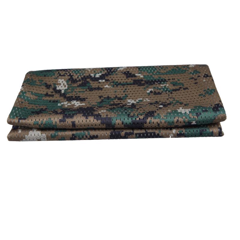 Camo Mesh Scarf Outdoor Jungle Muffler Breathable Headband Tactical-ebowsos