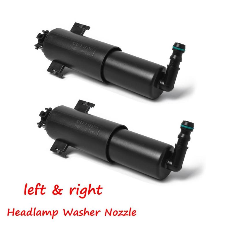 Car Headlamp Washer Nozzle Pump Front Left/Right 61677179311 for BMW 3 Series E90 E91 E92 E93 06-11 Car Windscreen Wipers - ebowsos