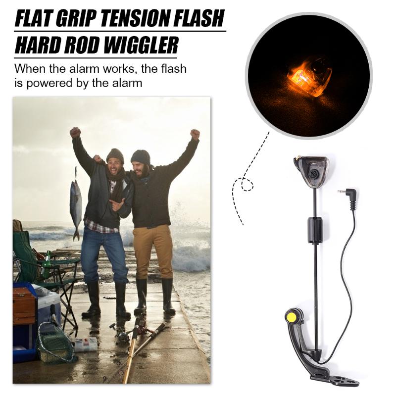 Carp Fishing Bite Alarm Swinger Convenient Practical User-friendly Design Outdoor LED Illuminated Fishing Accessories-ebowsos