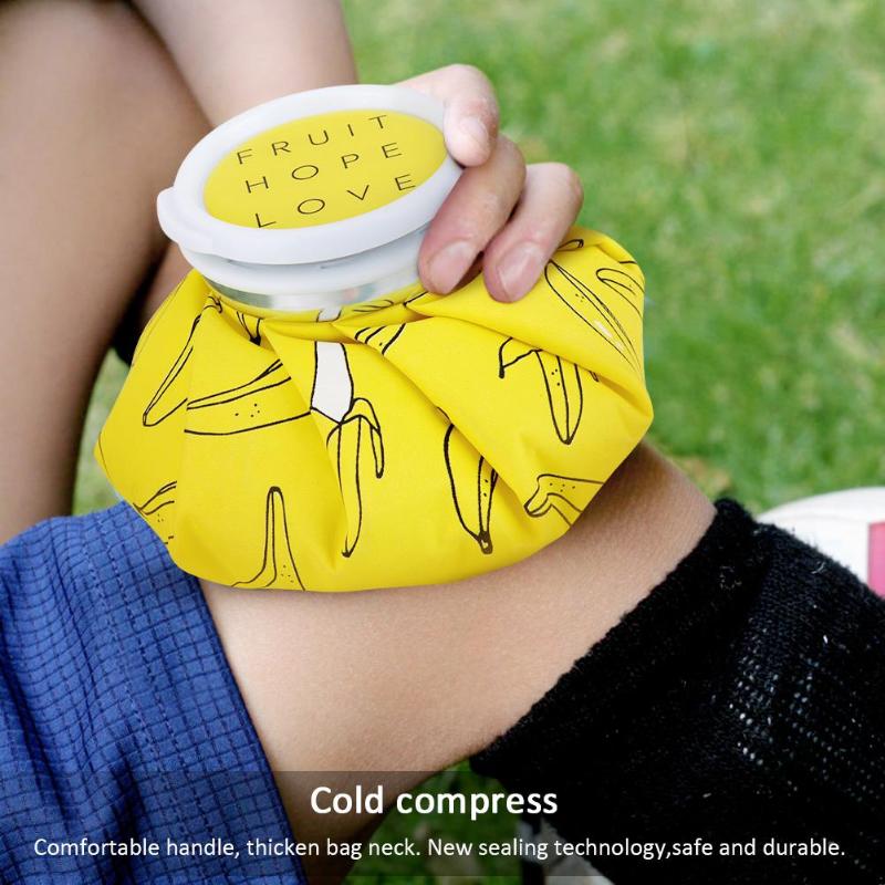 Cartoon Cold Hot Water Bag Reusable Ice Bag Cup Cold Therapy Pain Relief Heat Pack Injury First Aid Health Care Supplies - ebowsos