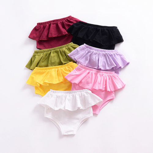 Casual Newborn Infant Baby Girls Kids Pants Shorts Bottoms PP Bloomer Panties - ebowsos