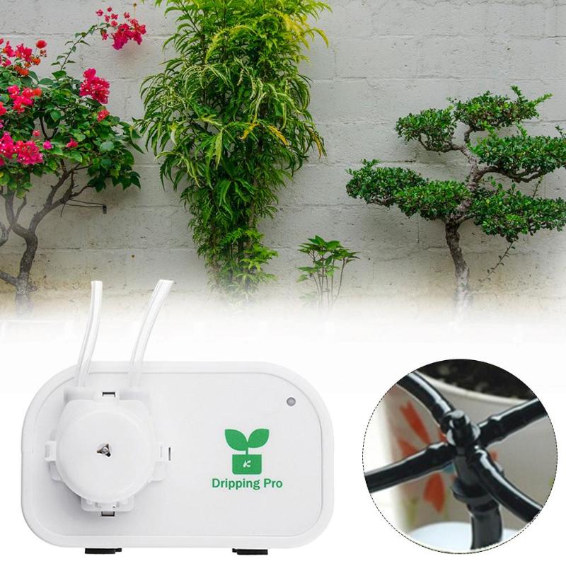 Cell Phone Controller Intelligent Garden Automatic Watering Device Succulents Plant Drip Irrigation Tool Water Pump Timer System - ebowsos