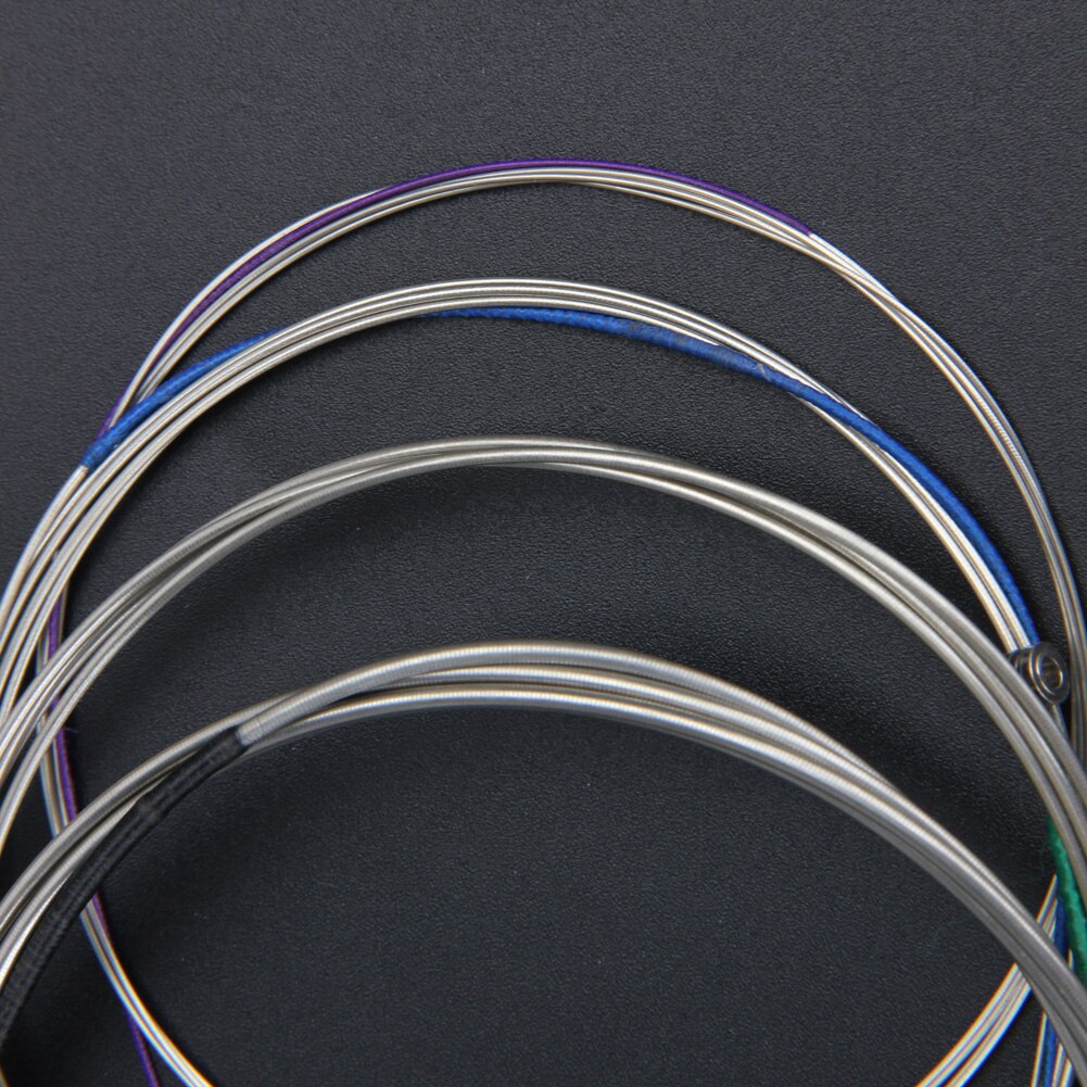 Cello String Set German Silver C-G-D-A Cello Strings for Full Size 4/4 -3/4 Cello Music Instrument Parts Cello Use-ebowsos