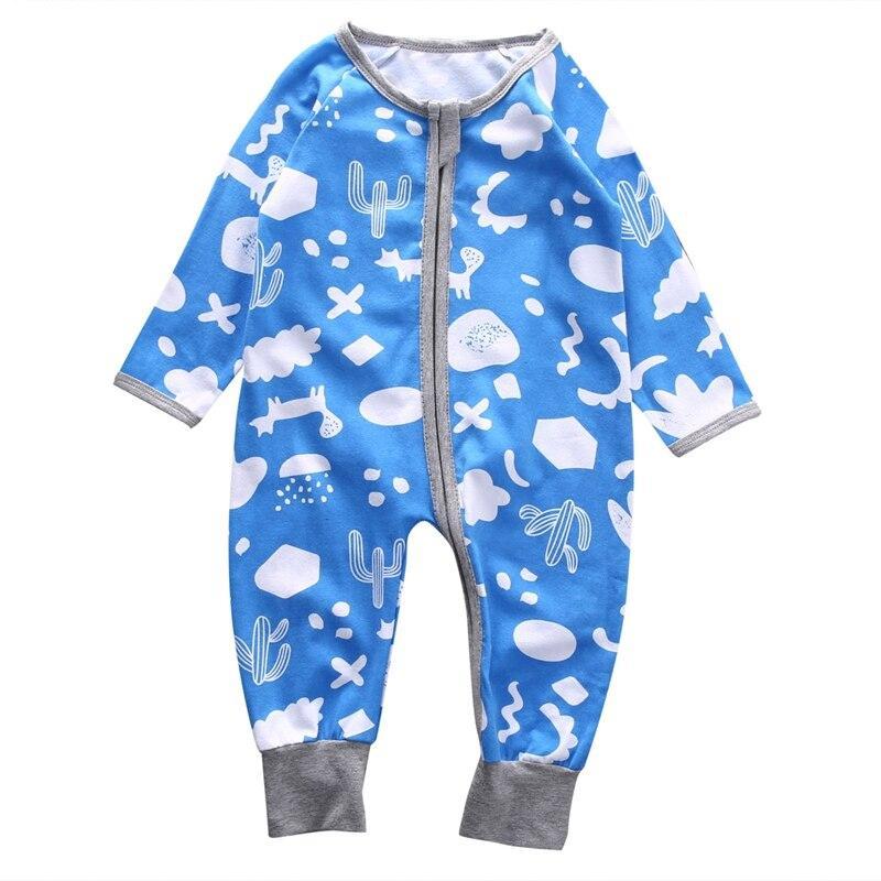 Children Clothing Cartoon Cute Baby Boy Girl Winter Clothes Romper Jumpsuit One Piece Outfits Clothes - ebowsos