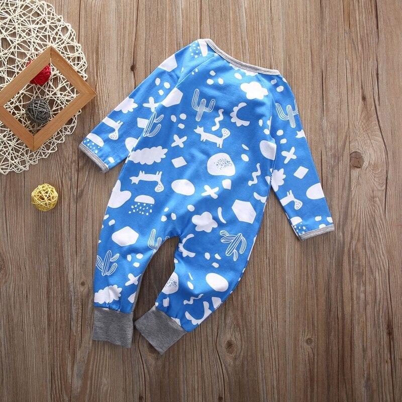 Children Clothing Cartoon Cute Baby Boy Girl Winter Clothes Romper Jumpsuit One Piece Outfits Clothes - ebowsos