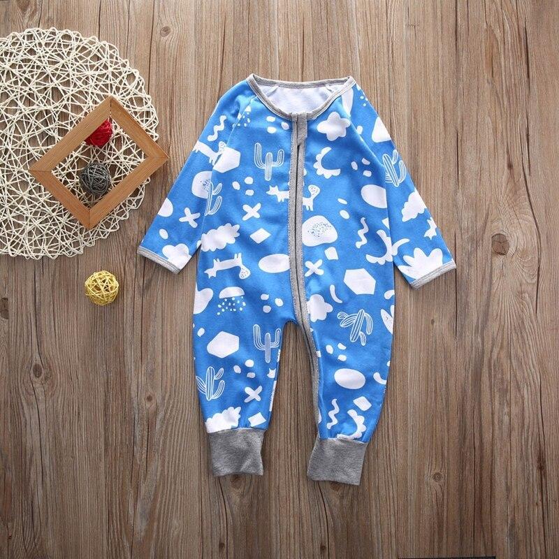 Children Clothing Cartoon Cute Baby Boy Girl Winter Clothes Romper Jumpsuit One Piece Outfits Clothes - ebowsos