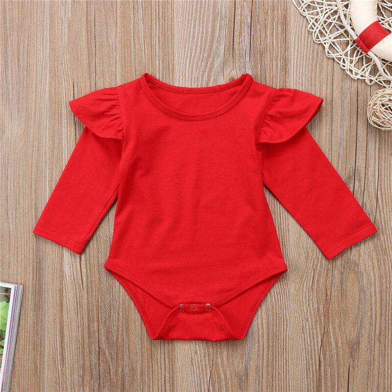 Children Princess Clothing Kid Baby Girls Long Sleeve Bodysuit Girls Suit Jumpsuit Outfits Clothes Set - ebowsos