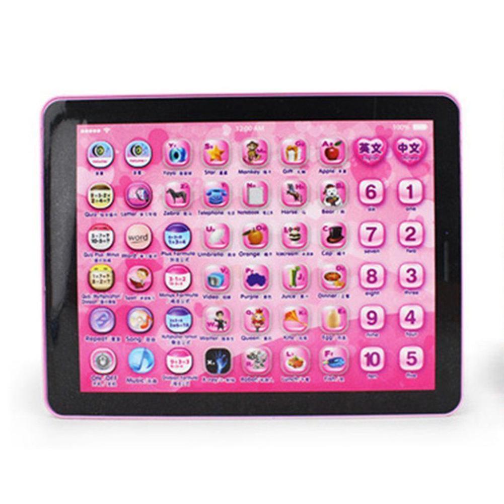 Children Touch Tablet Pad Learning Reading Machine Early Education Machine-ebowsos