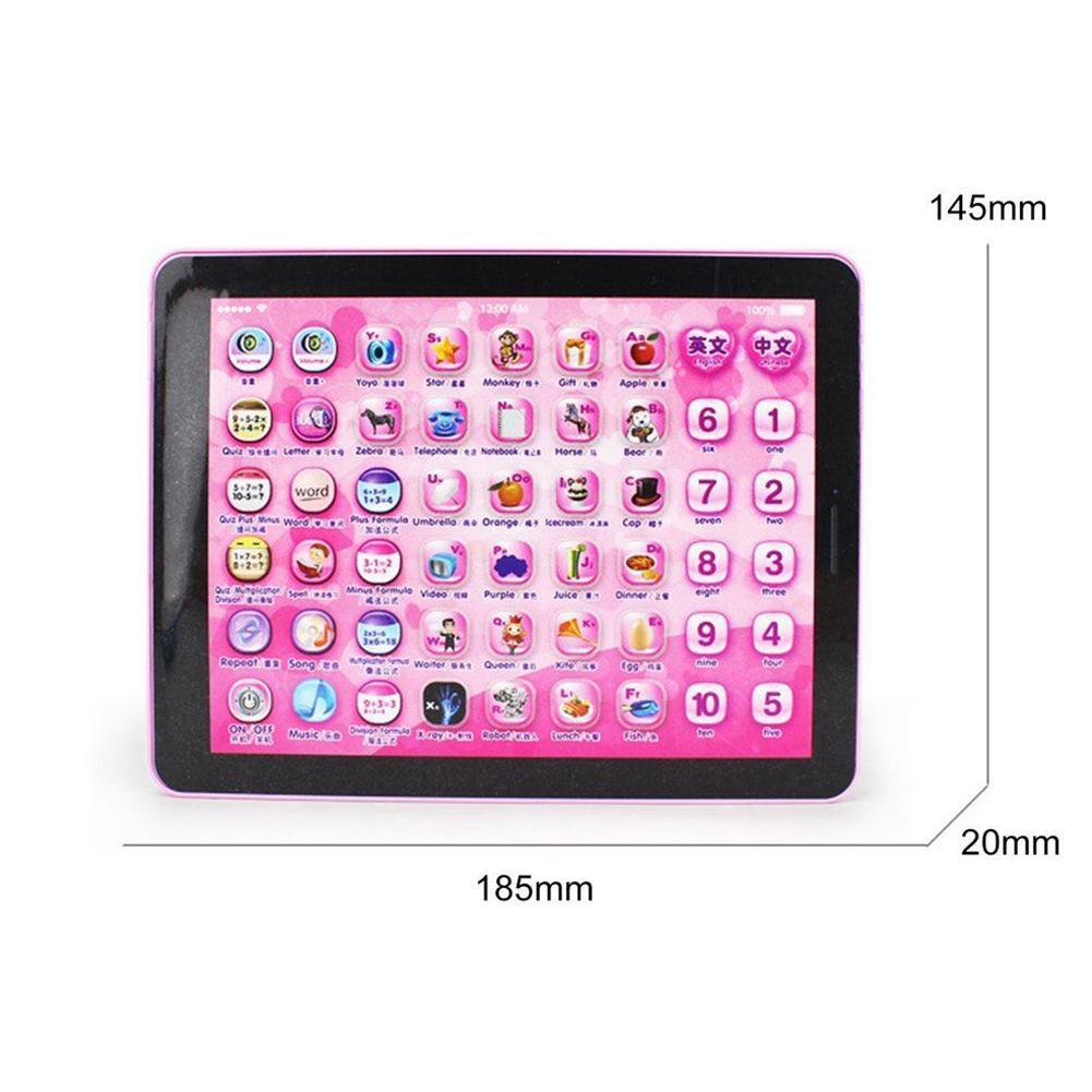 Children Touch Tablet Pad Learning Reading Machine Early Education Machine-ebowsos