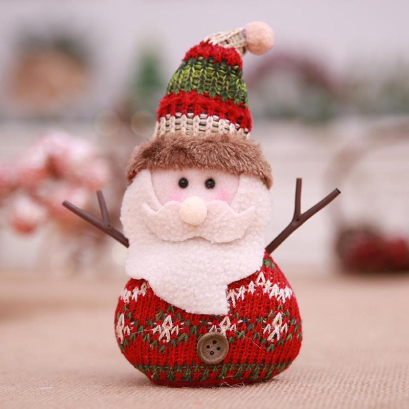 Christmas Decorations Cartoon Sitting Posture Dolls Ornaments Children Gift - ebowsos