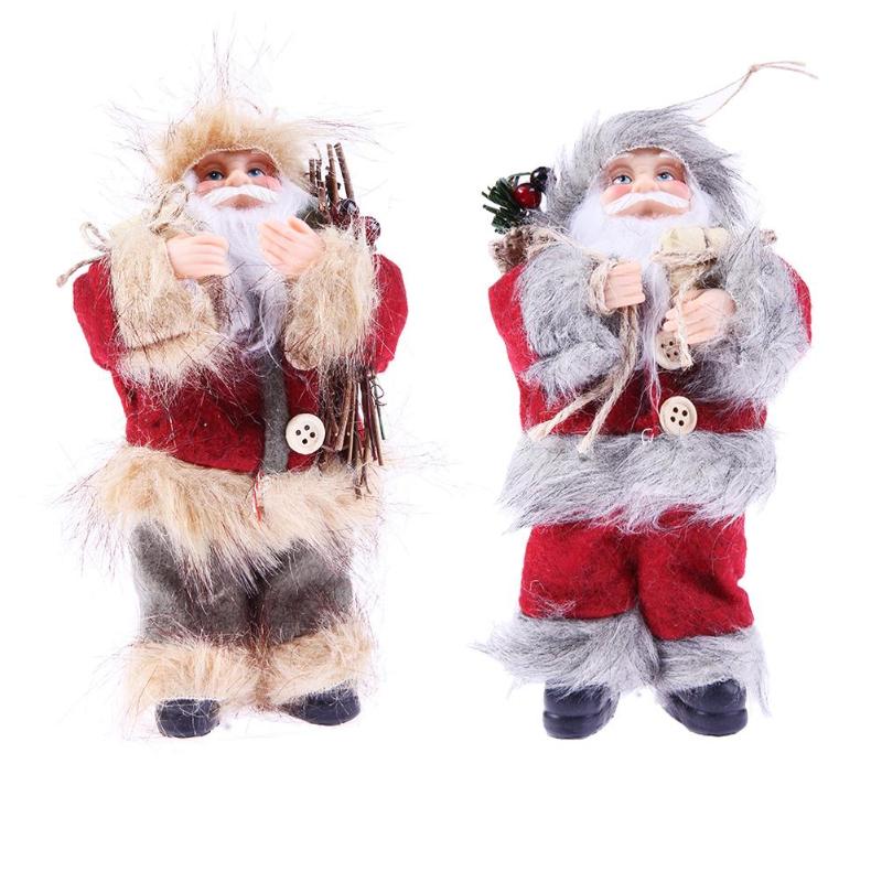 Christmas Decorations Santa Claus Pendants Dolls Christmas Gifts - ebowsos