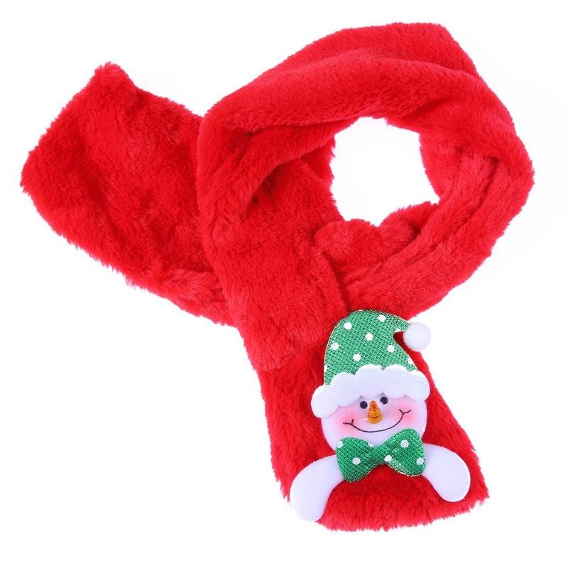 Christmas Santa Claus Scarf Costume Decorations Santa Claus Ornament - ebowsos