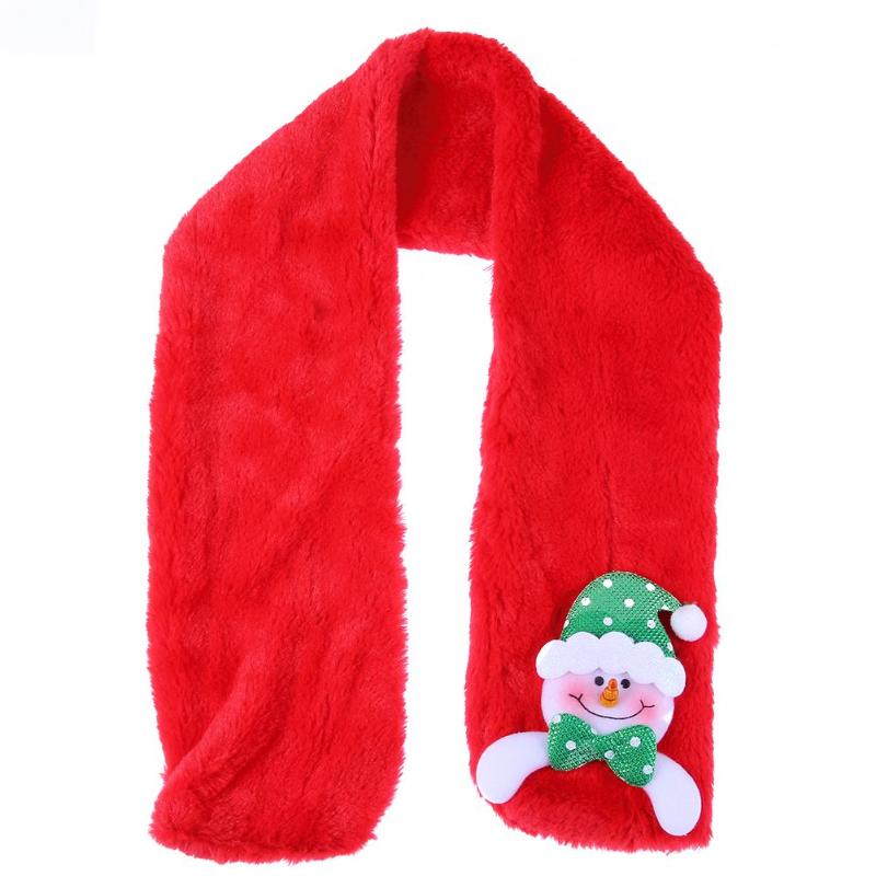 Christmas Santa Claus Scarf Costume Decorations Santa Claus Ornament - ebowsos