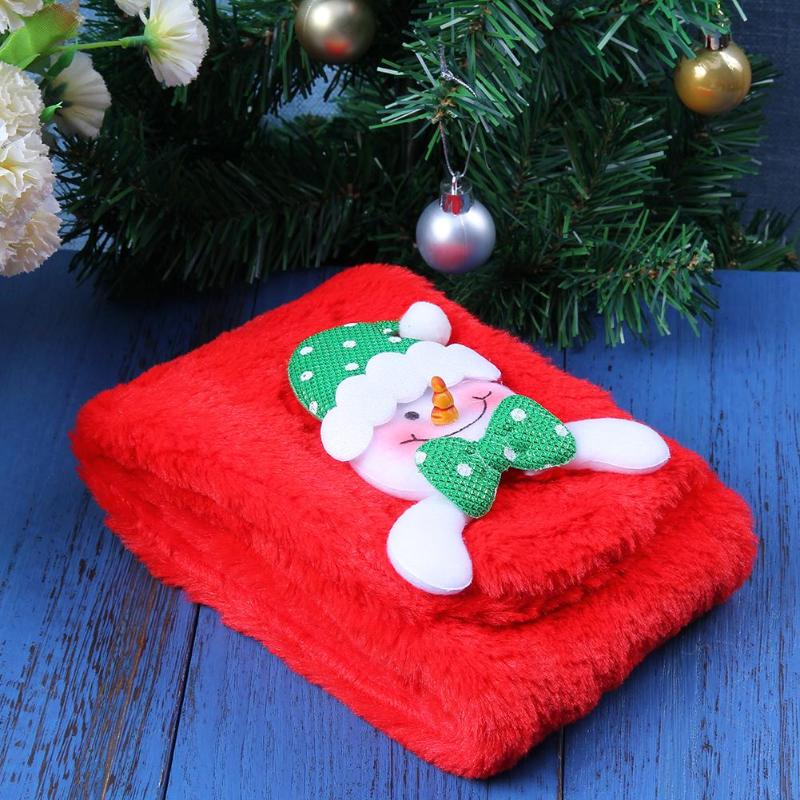 Christmas Santa Claus Scarf Costume Decorations Santa Claus Ornament - ebowsos