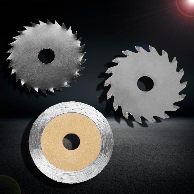 Circular Saw Blades HSS/TCT Woodworking Rotary Tool Cutting Discs Mandrel - ebowsos