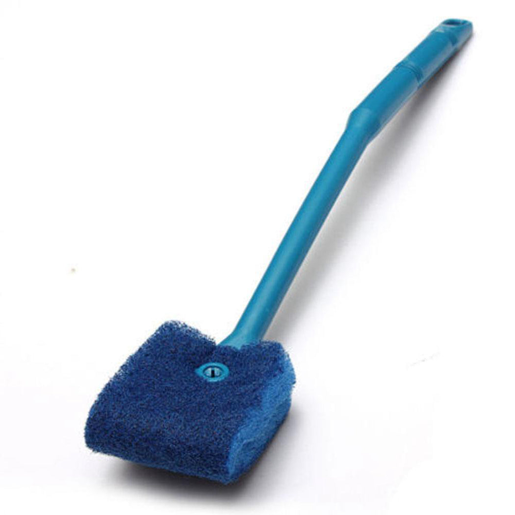 Cleaning Tools 2pcs Aquarium Cleaning Brush 40cm 2 Head Sponge Aquarium Window Glass Algae Cleaning Brush Fish Tank Brushes-ebowsos