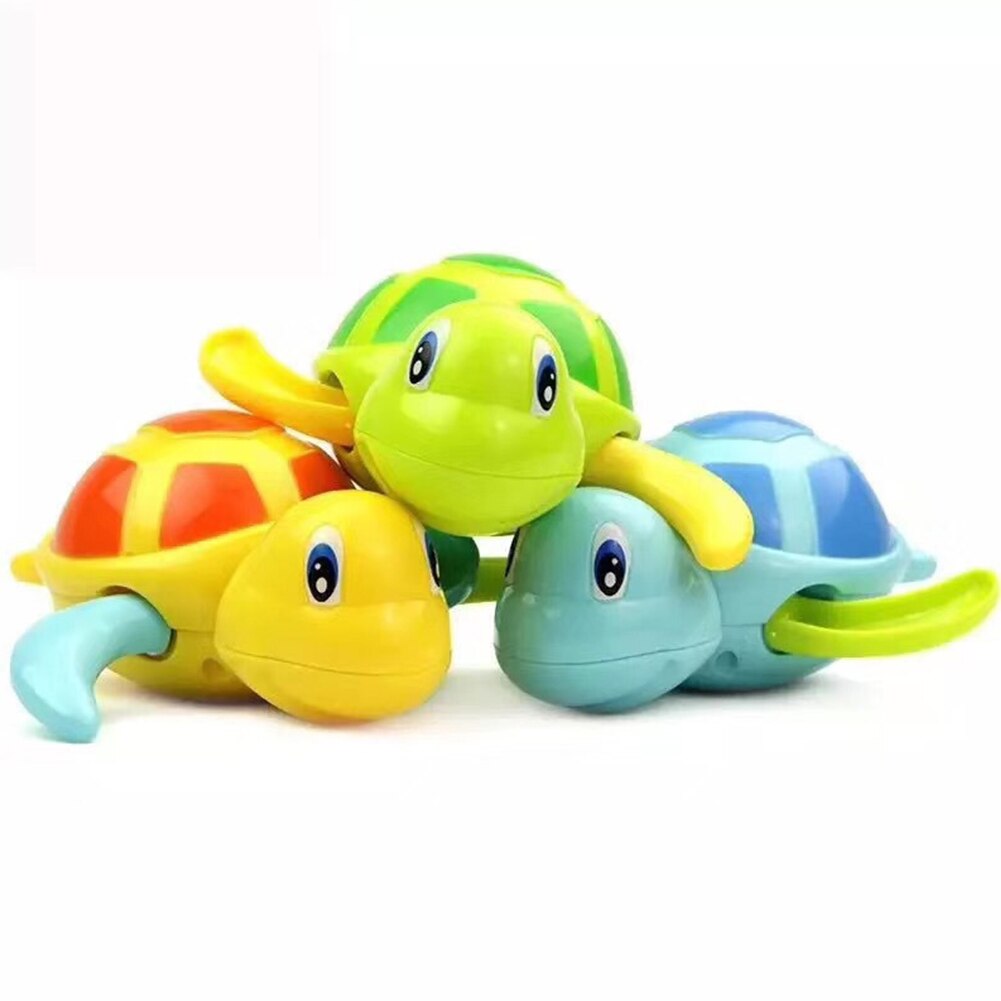 Clockwork Float Turtle Toy Baby Bath Pool Swimming Turtle Wind-up Toys For Kids Baby-ebowsos