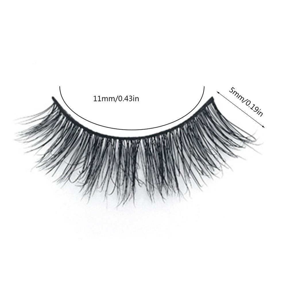 Close-packed Imitation Mane Material Handmade Exquisite Flat Hair Grafting Eyelashes (purple Box) Soft - ebowsos